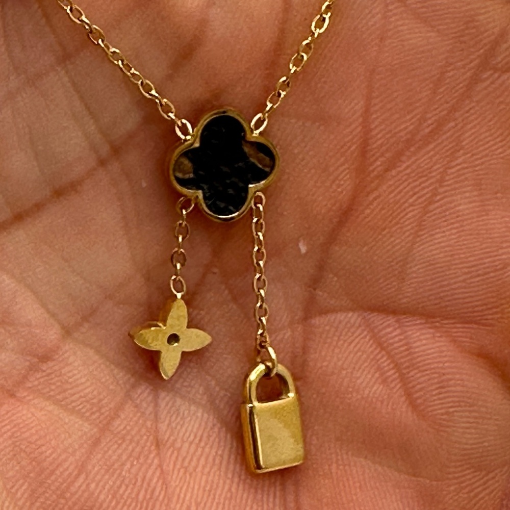 18K Gold Plated Luxury Anklet - Picture 2 of 4
